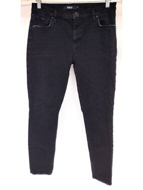 Hudson Zack Skinny Black Jeans Size 32